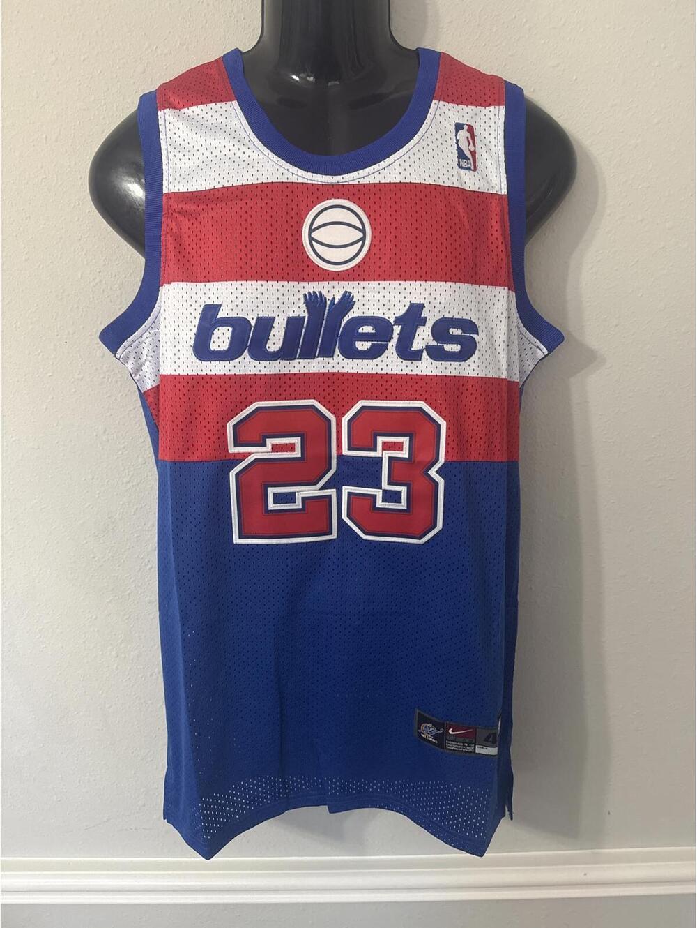 Washington Bullets Michael Jordan Jersey Size Men’s Small